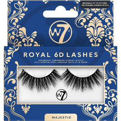 W7 Royal 6D Majestic Βλεφαρίδες Ενιαίες 2τμχ 5056369117571