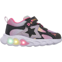 Chicco Παιδικά Sneakers με Φωτάκια Μαύρα Ροζ 23121000