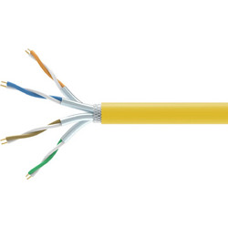 Equip S/FTP Cat.7a Καλώδιο Δικτύου Ethernet 1000m Yellow 404563