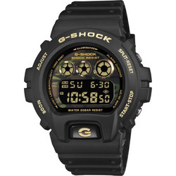 Casio G-Shock Ψηφιακό Ανδρικό Ρολόι Χρονογράφος με Μαύρο Καουτσούκ Λουράκι DW-6900CF-1ER