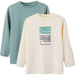 Zippy Σετ Παιδικά T-Shirt Μακρυμάνικα Μπεζ Βεραμάν 31081204041