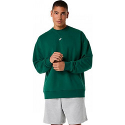 ASICS Fleece CREW-NECK Ανδρικό Αθλητικό Φούτερ Πράσινο 2031F335-302