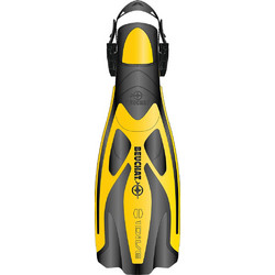 Beuchat 1Dive Adjustable Βατραχοπέδιλα Κολύμβησης Black Yellow