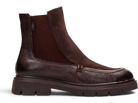 Hispanitas Γυναικεία Μποτάκια Chelsea Suede Καφέ PHI265158-C002