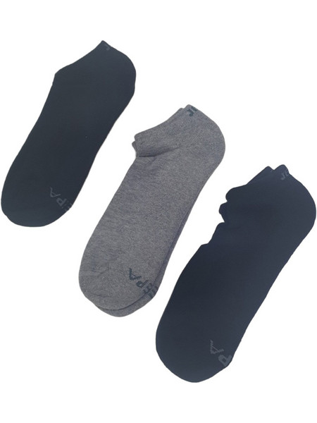 Jepa Ανδρικές Κάλτσες Κοντές Γκρι Navy Μπλε 3Pack 0126343-05
