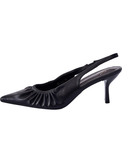 Celestino Γόβες Slingback με Τακούνι Στιλέτο Μαύρες WU1482.A852.1