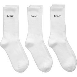 Gant Ανδρικές Κάλτσες Λευκές 3Pack 9960262