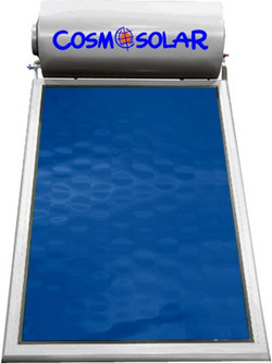Cosmosolar CS-120 Ηλιακός Θερμοσίφωνας 120lt 2m² Inox Τριπλής Ενέργειας