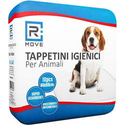 RMove Επιδαπέδιες Πάνες Σκύλου 60x60cm 10τμχ
