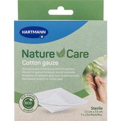 Hartmann Nature Care Αποστειρωμένες Γάζες 7.5x7.5cm 10τμχ