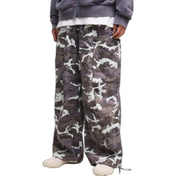 Puma Ανδρικό Παντελόνι Cargo Joggers Κανονική Εφαρμογή Γκρι 638732-35
