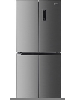 Indesit INGF 6421 XP4E Ψυγείο Ντουλάπα 421lt Full No Frost Υ180xΠ79.5xΒ70cm Inox