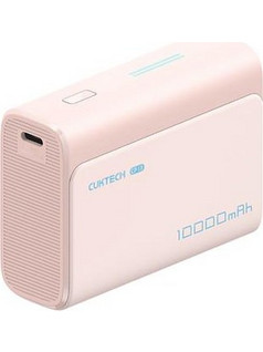 Cuktech CP13 Power Bank 10000mAh 30W με Θύρα USB-A & Θύρα USB-C Power Delivery Pink