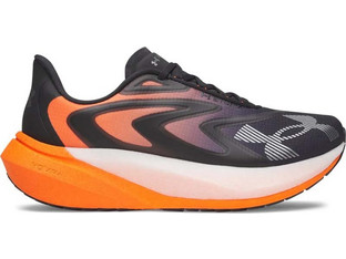 Under Armour Velociti Distance Storm Ανδρικά Αθλητικά Παπούτσια για Τρέξιμο Μαύρα Πορτοκαλί 6013477-002