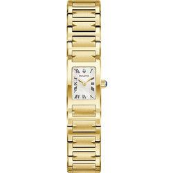 Bulova Marc Anthony Harmony Γυναικείο Ρολόι με Χρυσό Μεταλλικό Μπρασελέ 97L200