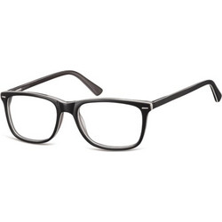 Sunoptic A71E Ανδρικός Σκελετός Γυαλιών Οράσεως Κοκάλινος Μαύρος