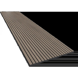Vicoustic VicStrip Small Ηχοαπορροφητικά Πάνελ 59.5x12cm 4τμχ Brown Oak