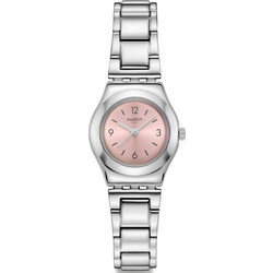 Swatch Γυναικείο Ρολόι με Ασημί Μεταλλικό Μπρασελέ YSS352G