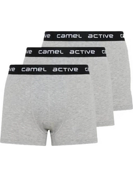 Camel Active Ανδρικά Μποξεράκια Σετ 3Pack Γκρι CA262NOS-6309