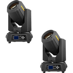 PLS ST-350A Set Φωτορυθμικό Προβολέας LED DMX με Ρομποτική Κεφαλή