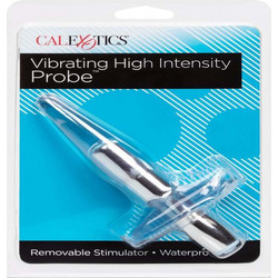 CalExotics Vibrating High INtensity Πρωκτική Σφήνα 9.5cm Ασημί