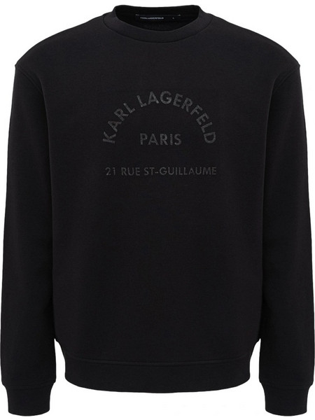 Karl Lagerfeld Ανδρικό Φούτερ Μαύρο 705019564910-990