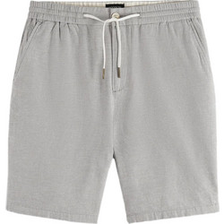 Scotch & Soda Ανδρική Βερμούδα Υφασμάτινη Γκρι 184345-030