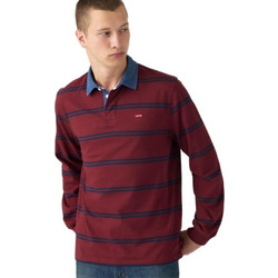 Levi's Ανδρική Μπλούζα Polo Μακρυμάνικη Μπορντό A3120-0043