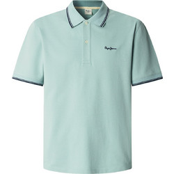 Pepe Jeans Ανδρική Μπλούζα Polo Κοντομάνικη Τιρκουάζ PM5400142-518