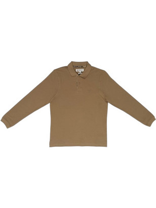 Barbour Ανδρική Μπλούζα Polo Μακρυμάνικη Μπεζ MML0705