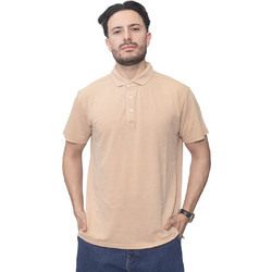 Devergo Ανδρική Μπλούζα Polo Κοντομάνικη Μπεζ 1D25SS4062SS2405-5