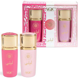 AQC Leila Candy Red Eau de Toilette 60ml & Nude Eau de Toilette 60ml