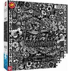 Puzzle Good Loot Imagination Dominika Wilk Monochrome Eden 1000 Κομμάτια