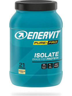Enervit Pure-Pro Isolate Grass Fed Vanilla Πρωτεΐνη Ορού Γάλακτος Γράμμωσης 630gr