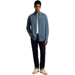 Barbour Marsden Ανδρικό Πουκάμισο Μακρυμάνικο Μπλε MSH5527BU75
