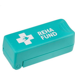 Reha Fund Θήκη Χαπιών με Κόφτη Τιρκουάζ