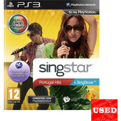 SingStar Portugal Hits Used PS3