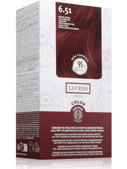 Kemon Group Lucens Umbria 6.51 Σκούρο Ξανθό Μαονί Μπλε Σαντρέ Μόνιμη Βαφή Μαλλιών 100ml