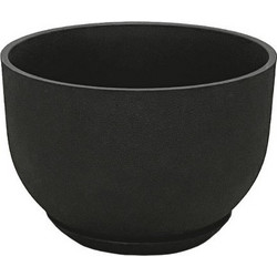 MarHome Stone Κασπώ Polyresin Μαύρο 33x22cm 255353