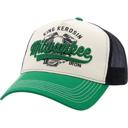 Milwaukee Ανδρικό Καπέλο Jockey με Δίχτυ Snapback Υφασμάτινο Πράσινο 721250