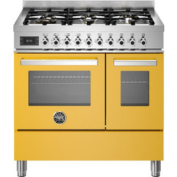 Bertazzoni PRO96L2EGIT Κουζίνα Ηλεκτρική 33lt με Εστίες Αερίου 89.5cm