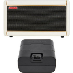 Positive Grid Spark 2 Pearl White Battery Bundle
