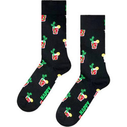 Happy Socks Bloody Mary Ανδρικές Κάλτσες Ψηλές με Σχέδια Μαύρες P006255-2187