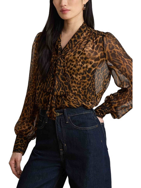 Lauren Ralph Lauren Γυναικείο Χειμερινό Top Καφέ 200B30180001
