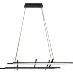 Ondaluce Movida Κρεμαστό Φωτιστικό Οροφής LED Black L125cm W55cm SO.MOVIDA/NERO