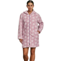 Promise Γυναικεία Ρόμπα Χειμωνιάτικη Fleece Ροζ N22324