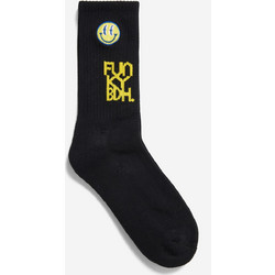 Funky Buddha Γυναικείες Κάλτσες Μαύρες με Σχέδια FBL014-149-10