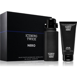 Iceberg Twice Nero Eau de Toilette 125ml + Shower Gel 100ml