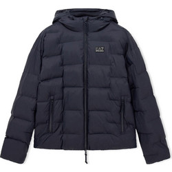 EA7 Ανδρικό Μπουφάν Χειμωνιάτικο Puffer Navy Μπλε 7M002387AF15956UB102