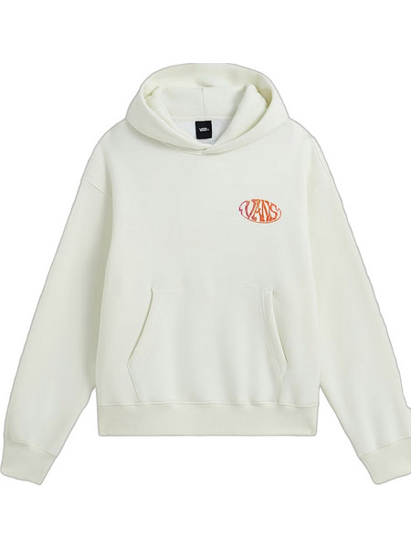 Vans Ανδρικό Φούτερ με Κουκούλα & Τσέπες Λευκό VN000WWYFS8